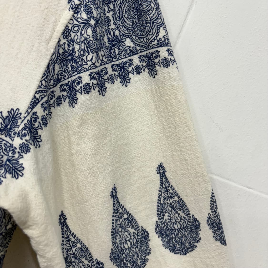 자라 자수 린넨 셔츠자켓 상품이미지5