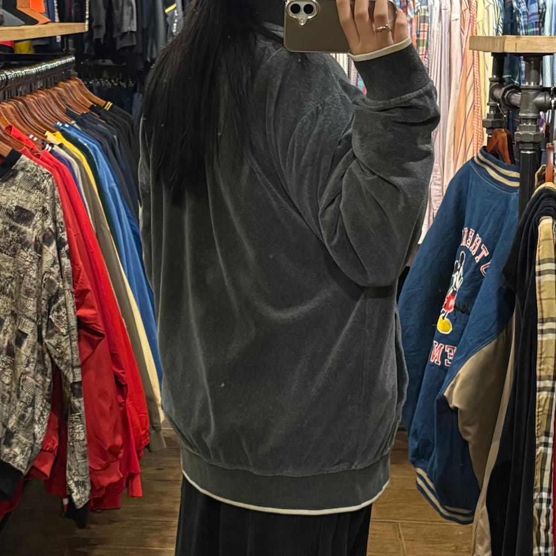 [HI] VTG 벨벳져지 그레이 상품이미지5