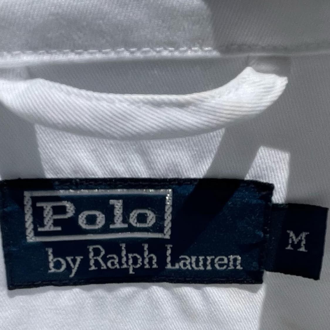 Polo  폴로 랄프로렌 자수로고 화이트 코튼 바라쿠다 상품이미지4