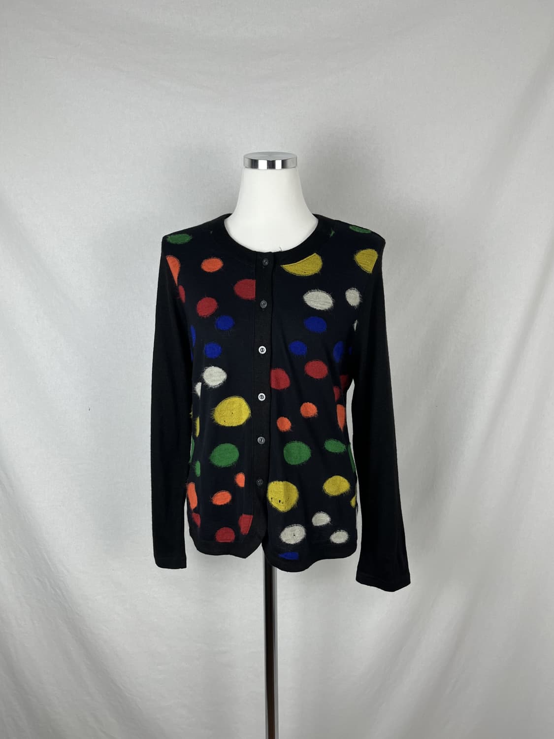 Vintage (maede in japan) 도트 가디건  상품이미지2