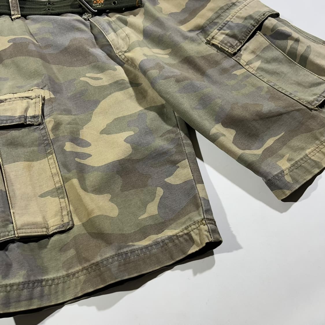 [HCO] HCO1922 밀리터리 카모플라쥬 카고 하프팬츠 상품이미지4