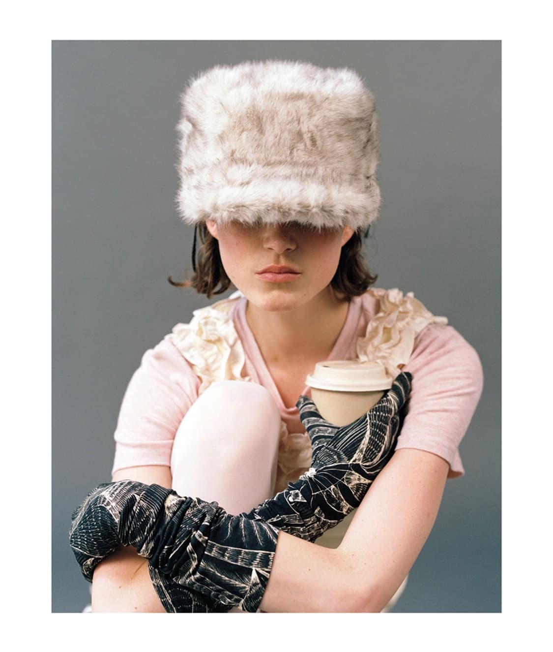 어썸니즈 털모자 상품이미지1