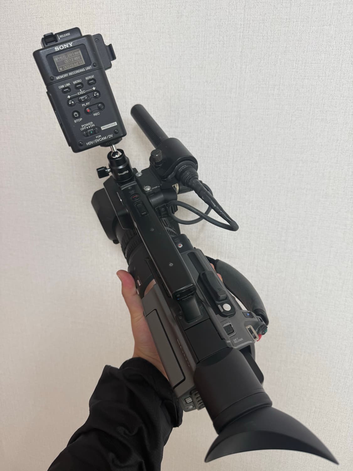 Sony DSR-PD170 HVR-MRC1 테이프리스 셋업 상품이미지2