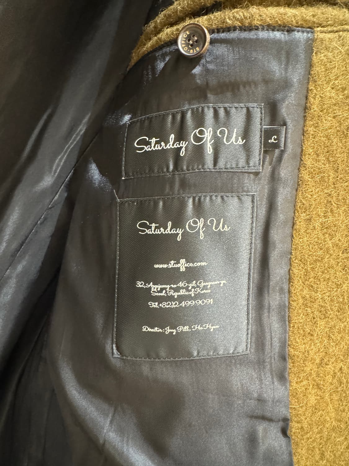 stu 프린지 맥 코트 브라운 fringe sleeve mac coat 상품이미지5