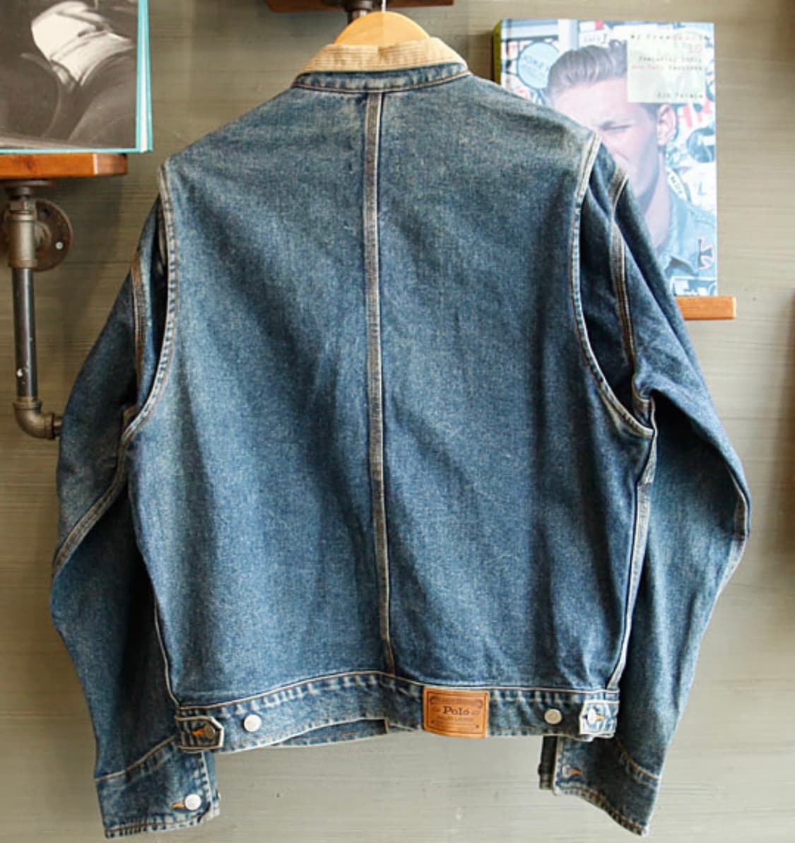 [XL] 90‘s 폴로 랄프로렌 덩가리 데님자켓 상품이미지2