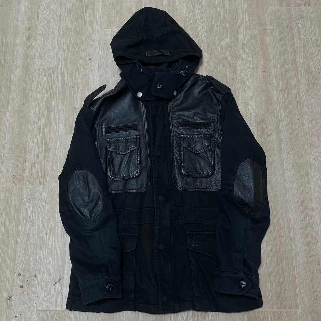 빈폴 진스 남성 소가죽 후드 자켓 XL/105 상품이미지6