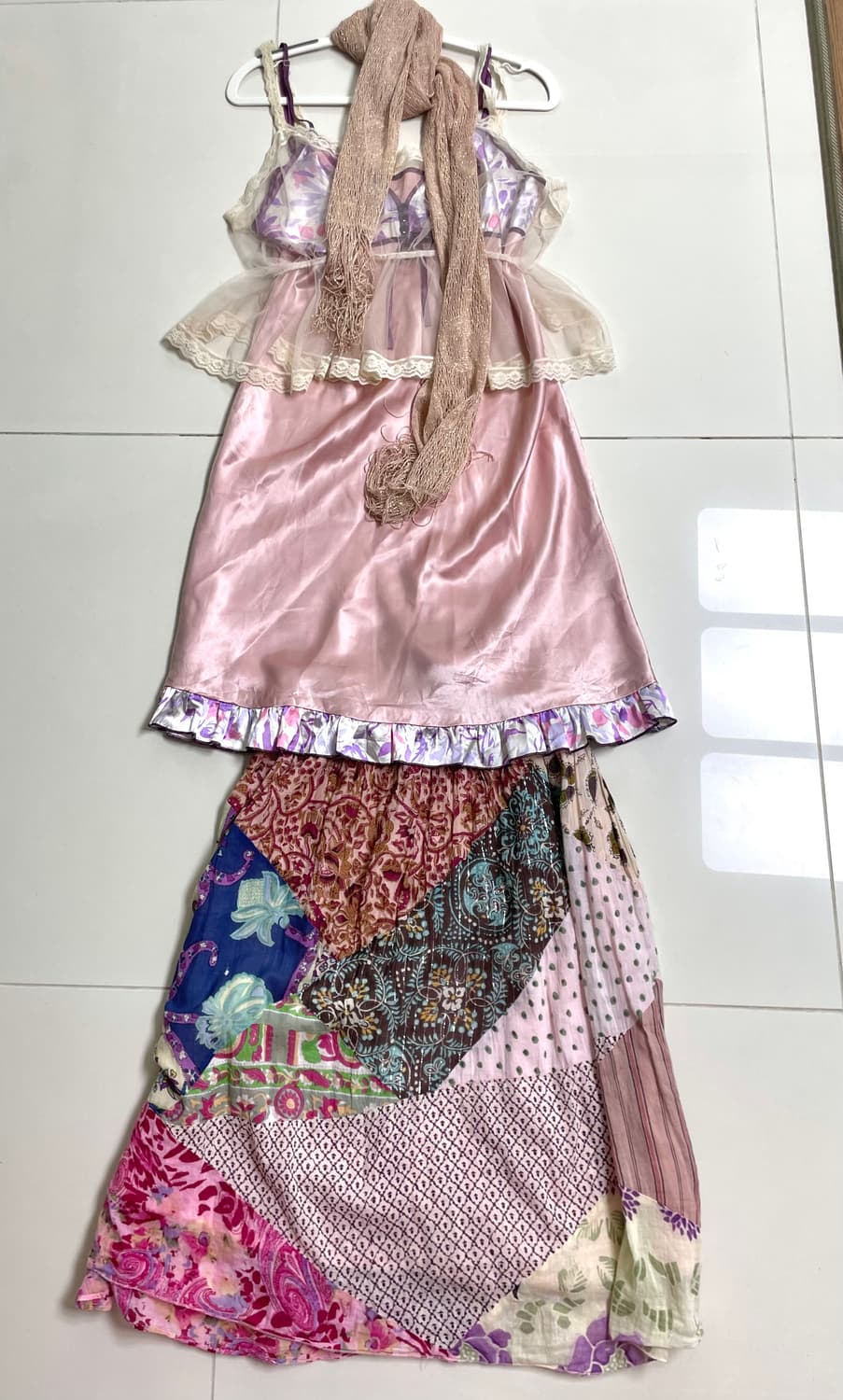 히피모리 하구미 오리엔탈 페어리 코디 패치워크 상품이미지2