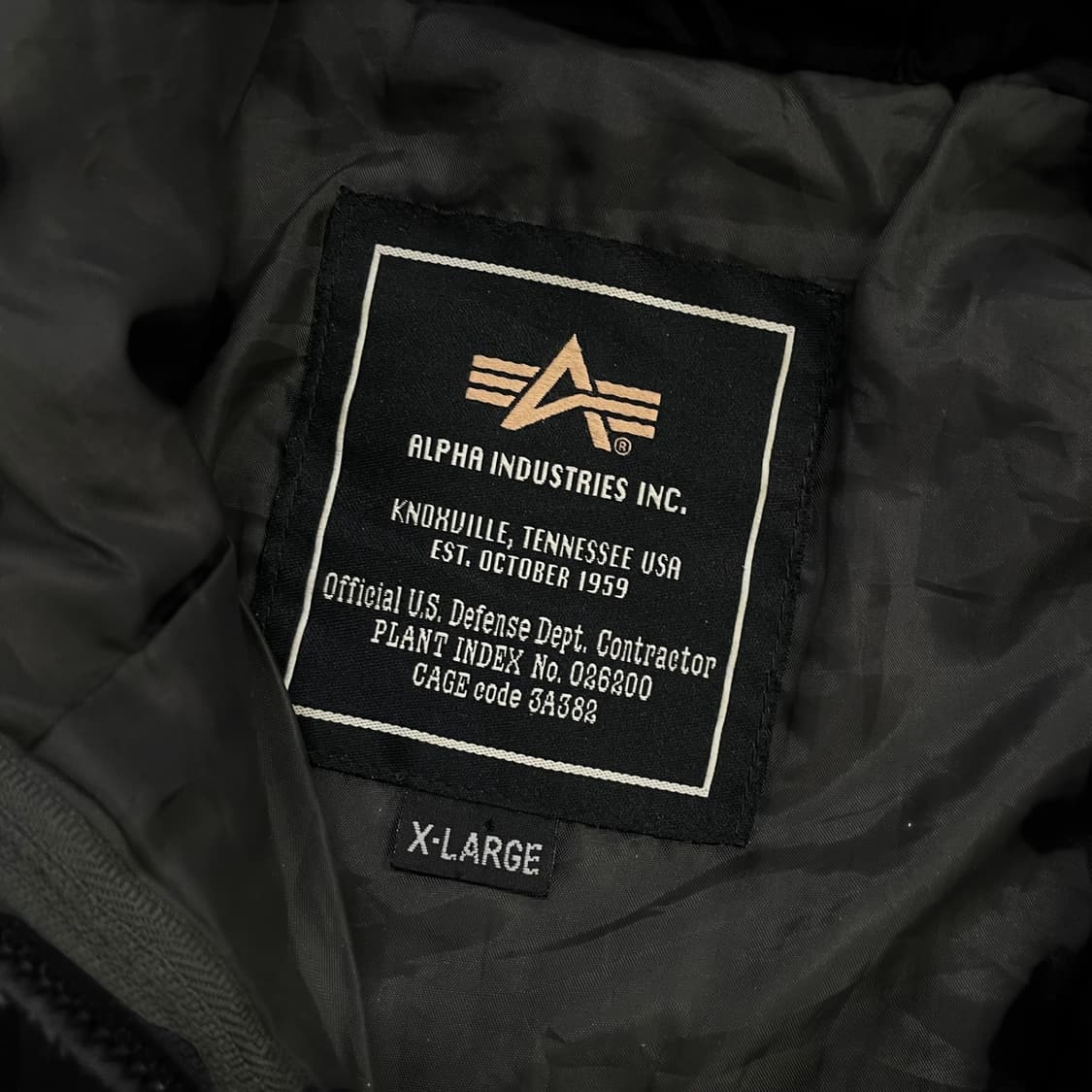 알파인더스트리 퀄팅 후드 자켓 카키 상품이미지4