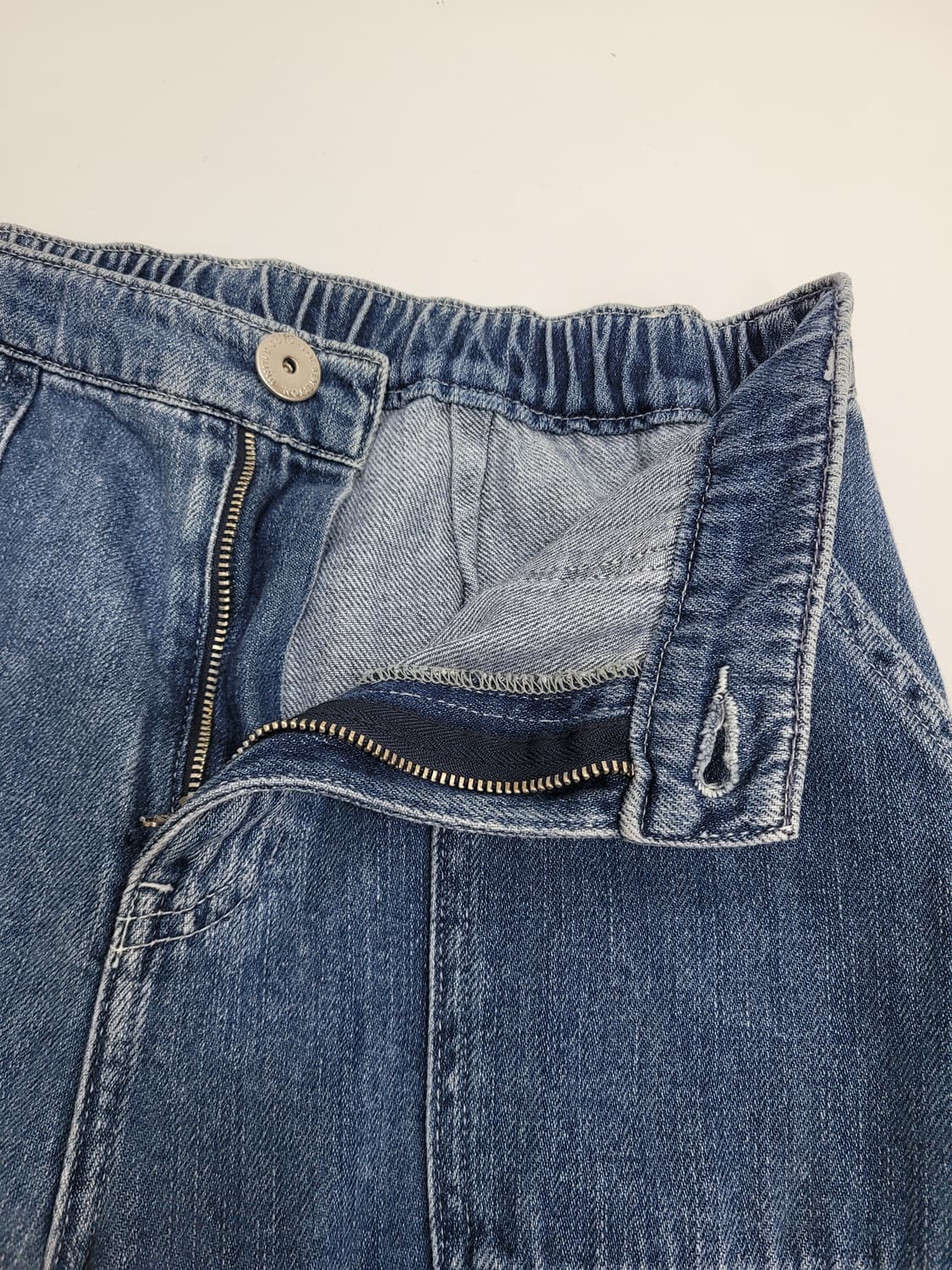 BENETTON 22SS 베네통 일자통 데님 팬츠 / 여 67-94 
 상품이미지7