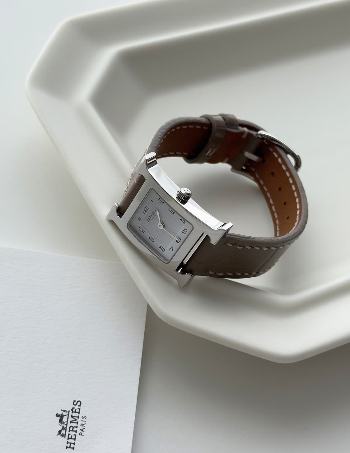에르메스 H아워 시계 PM사이즈 상품이미지4