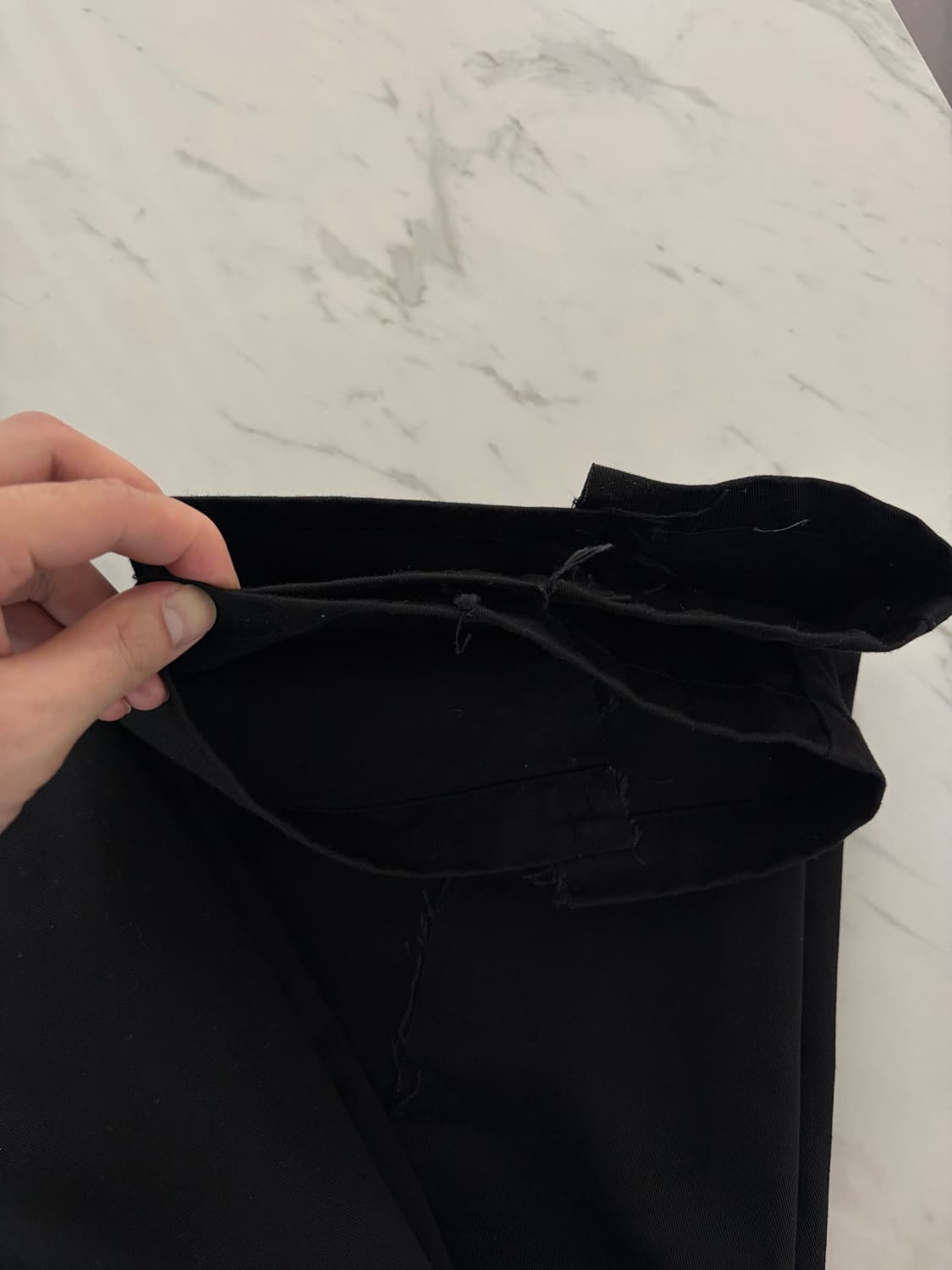 올드파크 배기 워크팬츠 블랙 XL 상품이미지6