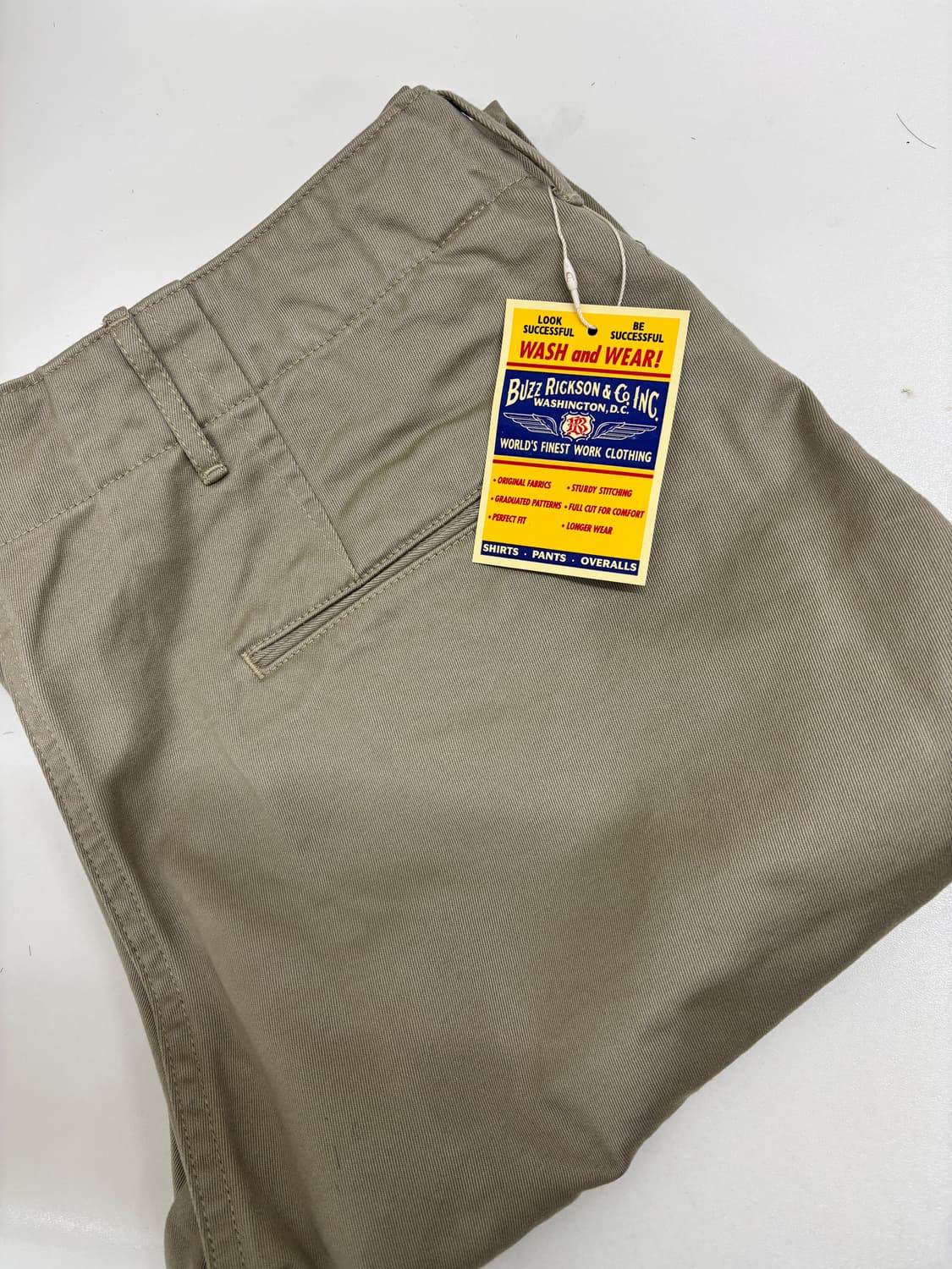 [33]버즈릭슨 오리지널 스펙 치노 새상품. 상품이미지1