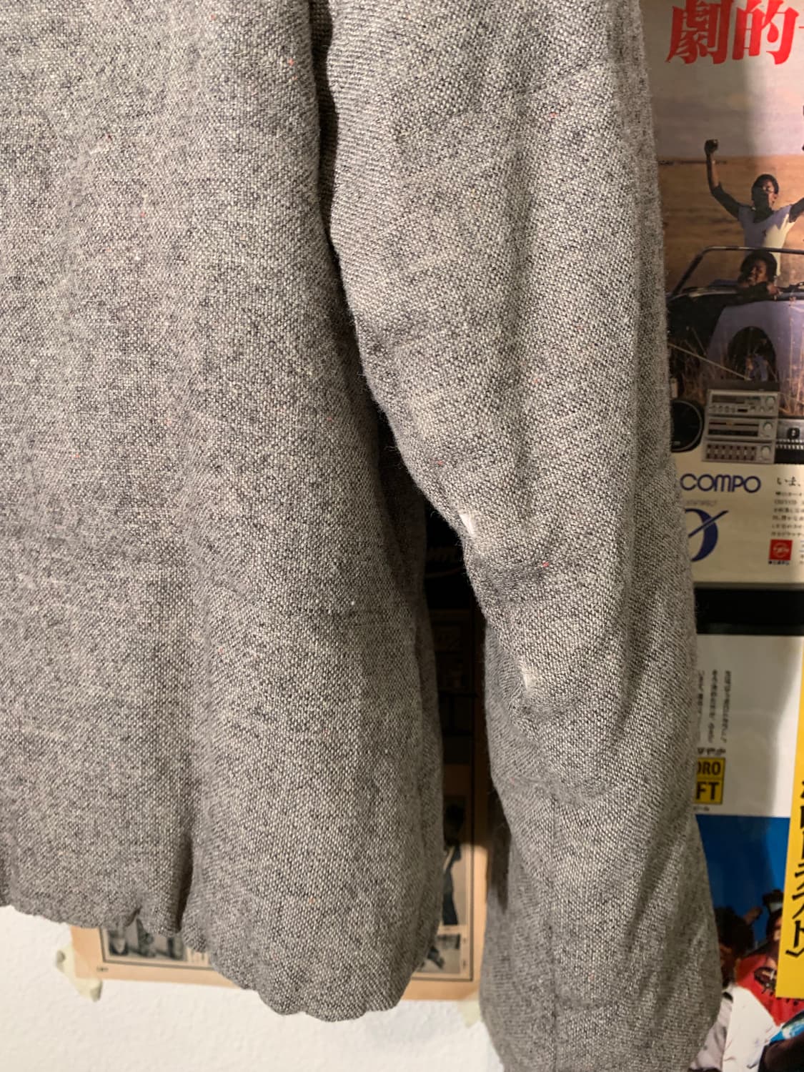 빔즈하트 하이 숄카라 패딩 그레이 상품이미지5