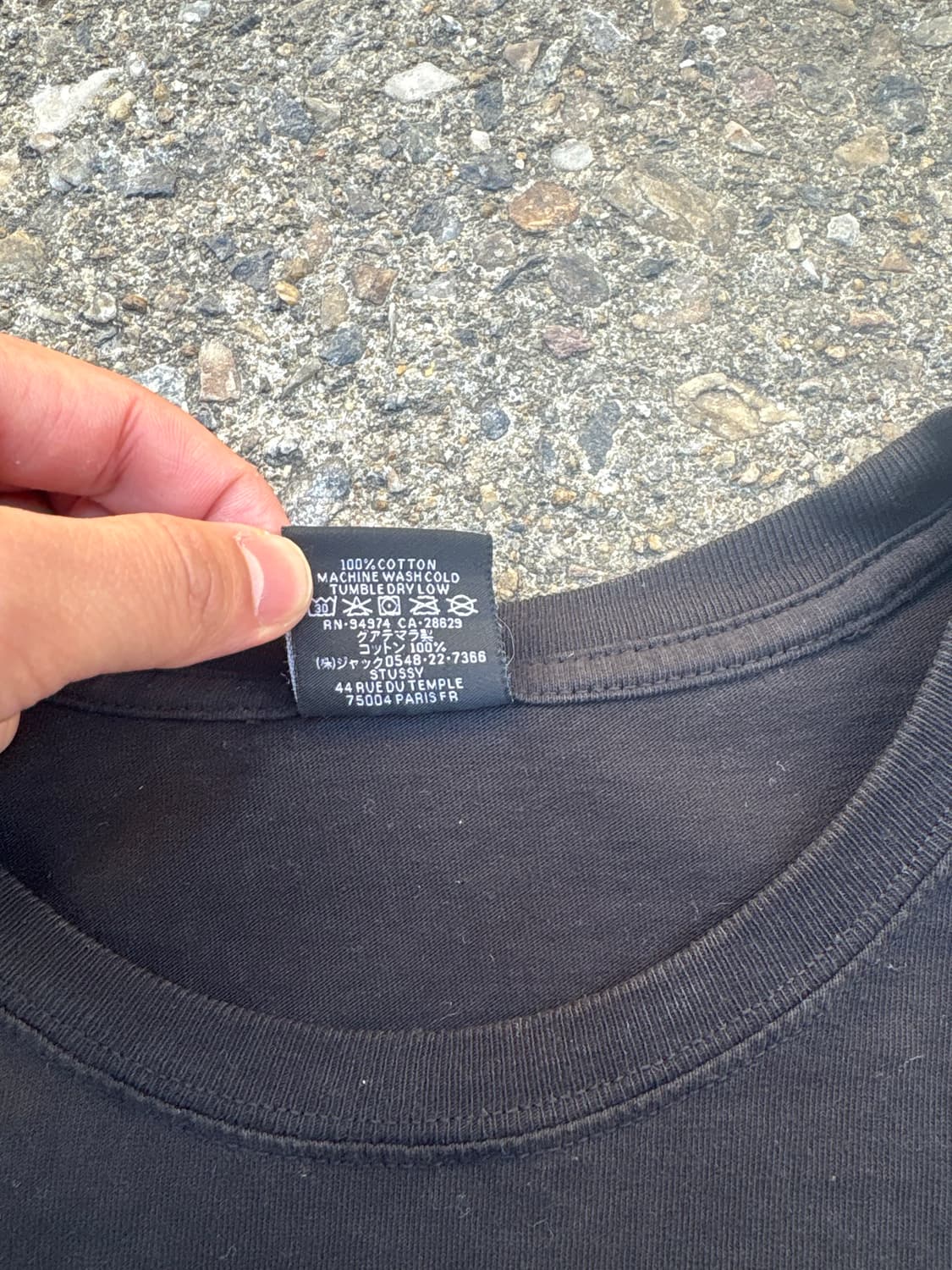 스투시 스트라이크 피그먼트 다이드 롱슬리브 상품이미지5