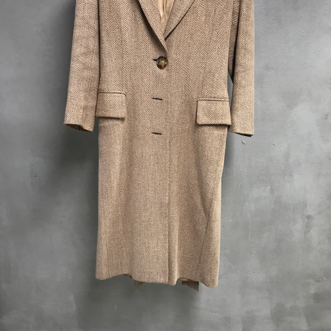 아크네스튜디오 롱 코트 베이지 36 상품이미지3
