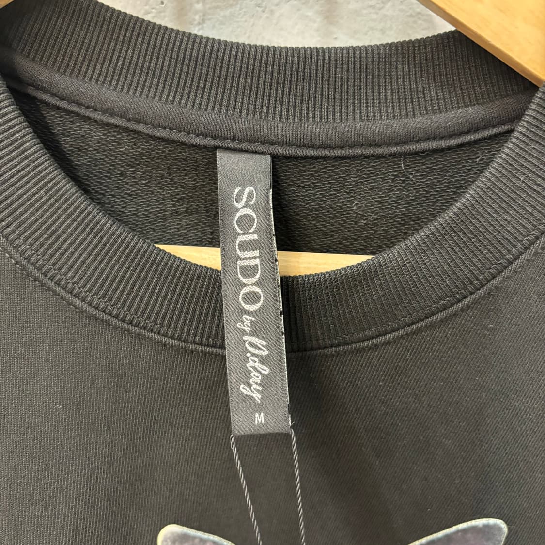 D.day X Scudo 보스턴테리아 블랙 스웻셔츠 M 상품이미지6