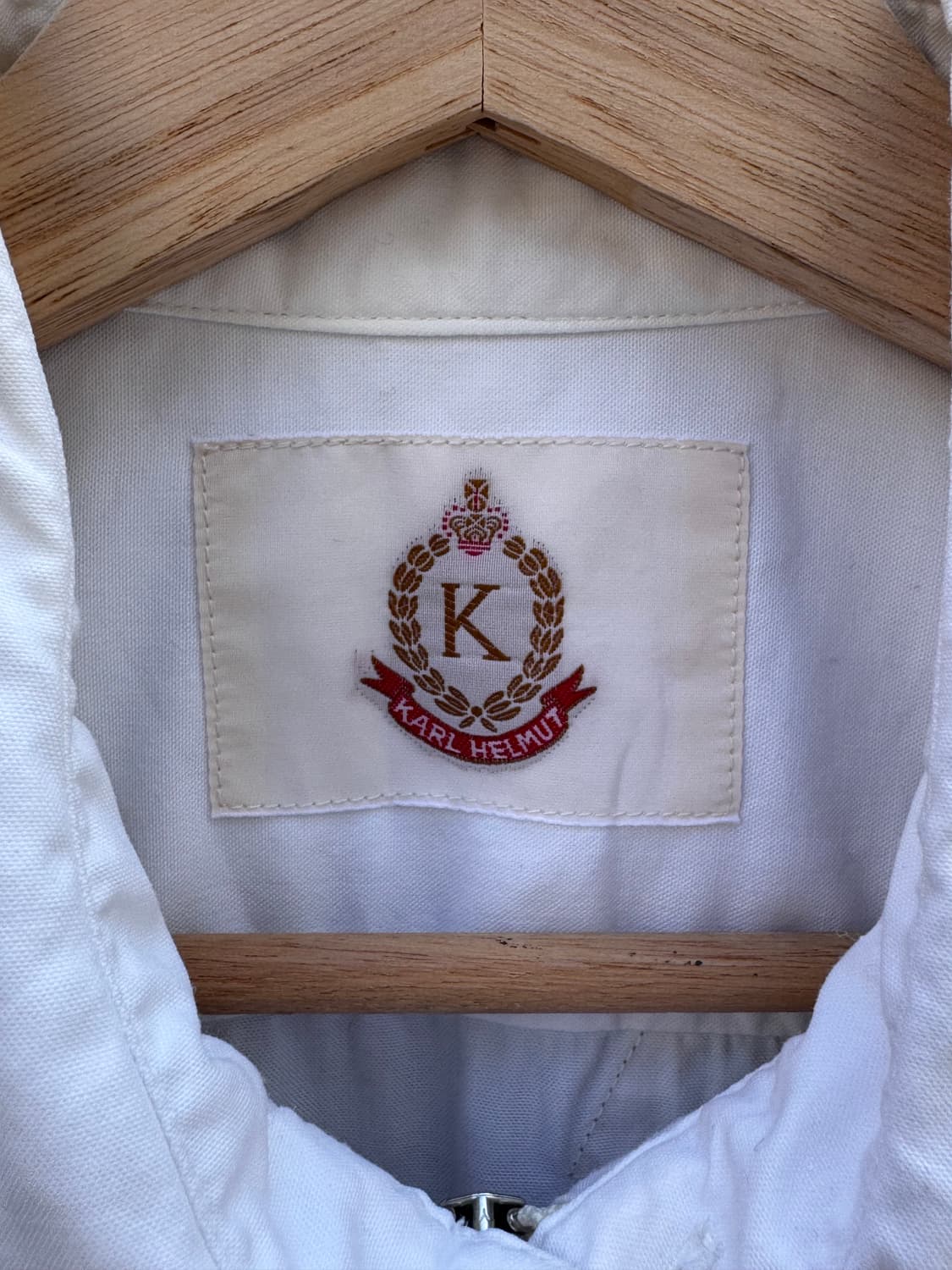 칼헬무트 패치 집업 반팔셔츠  상품이미지3