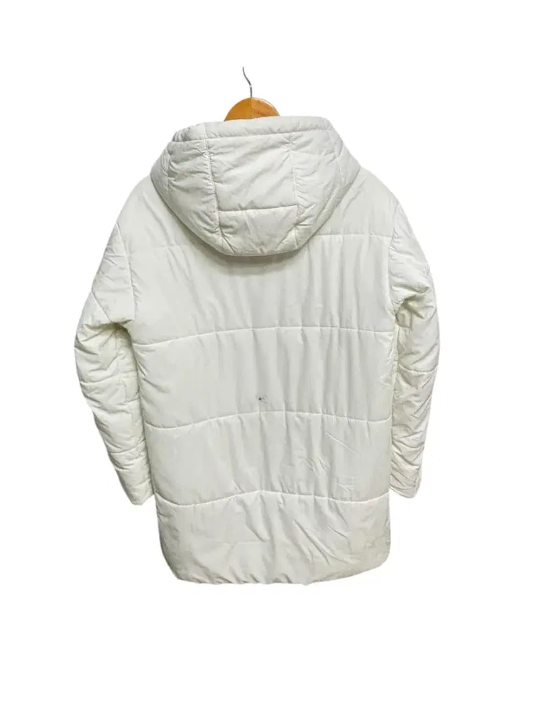 나이키 스우시 화이트 경량 롱패딩 L-XL  상품이미지4