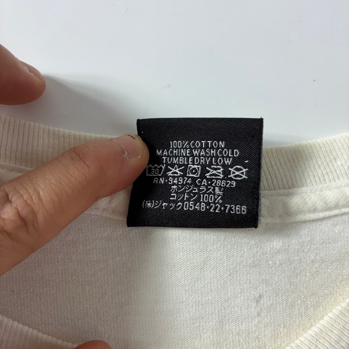 Stussy  스투시 트라이브 스택 화이트 반팔 티셔츠  상품이미지7