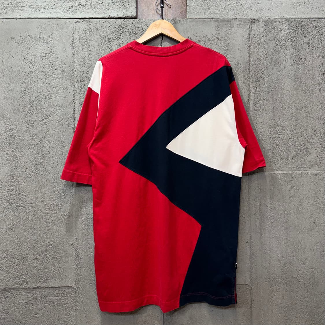 90s 나이키 조던 컬러블록 티셔츠 (XL)   상품이미지3