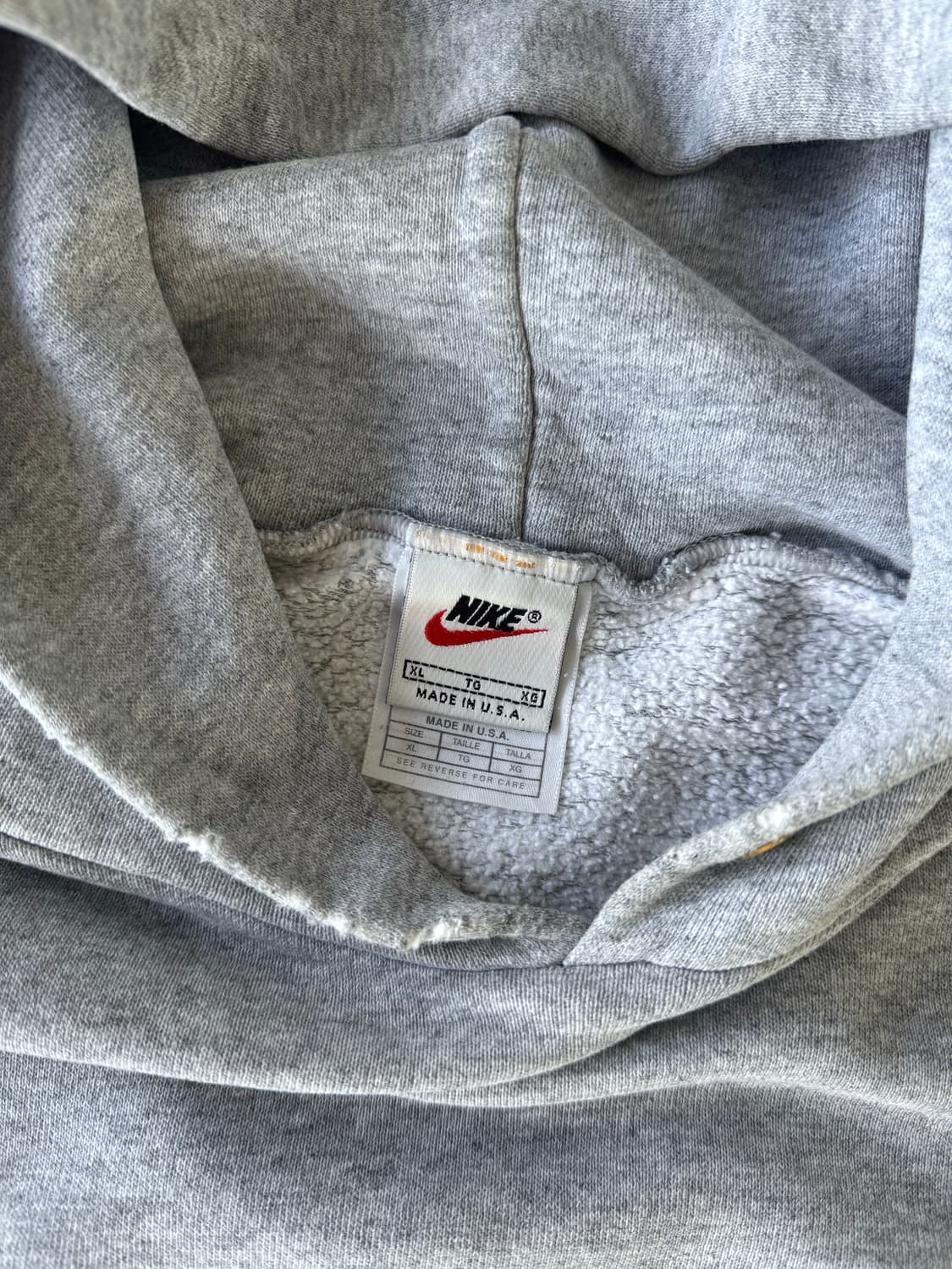 90s US Made 나이키 후드티 상품이미지5