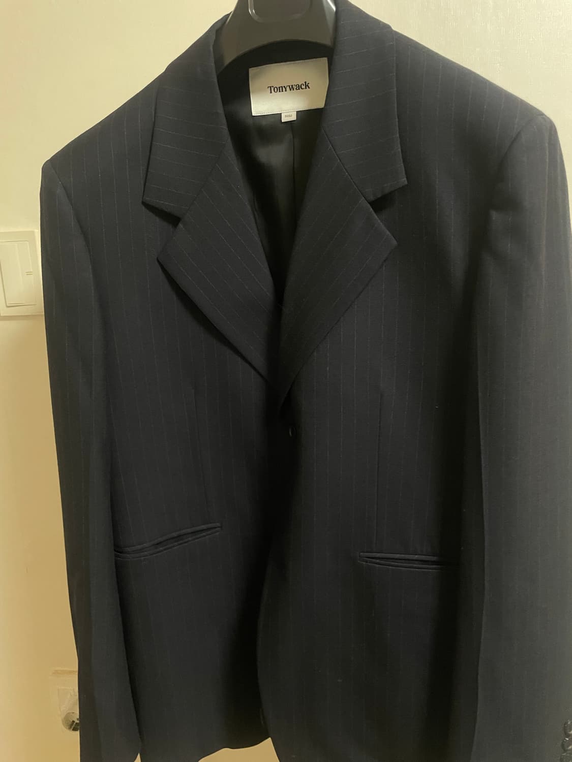 토니웩 핀스트라이프 테일러드 자켓 상품이미지1