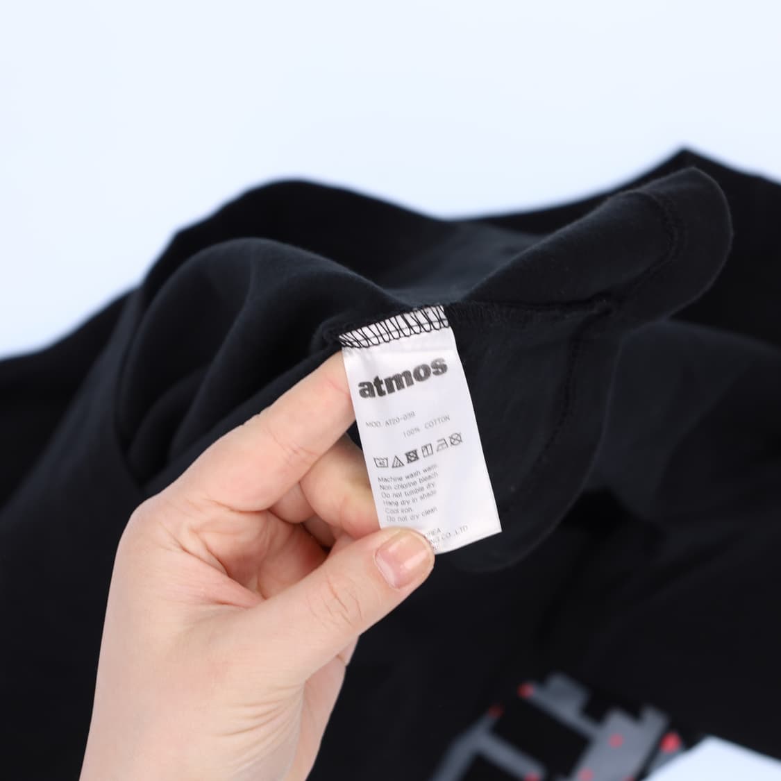 L 아트모스 백로고 반팔 티셔츠 0413M 상품이미지4