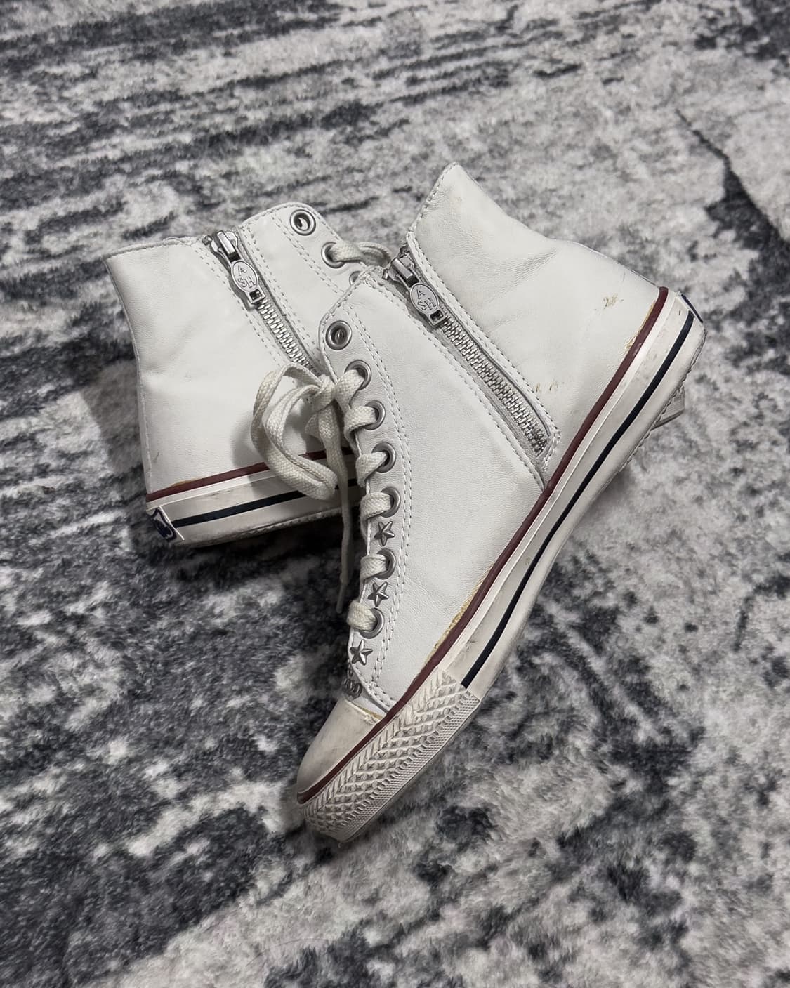 {Ash} Star Stud Leather High-Top Sneaker 상품이미지5