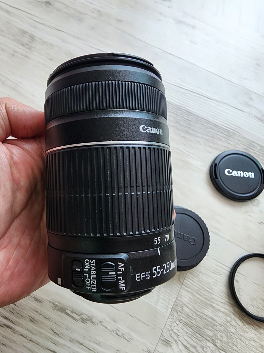 Canon 캐논 EFS 55-250 f4~5.6 IS II 망원 줌렌즈. 상품이미지5