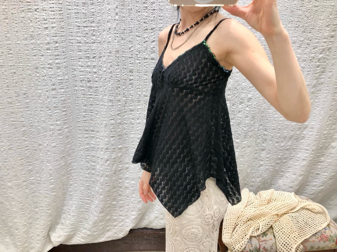 Sequin lined flare sleelveless 상품이미지3