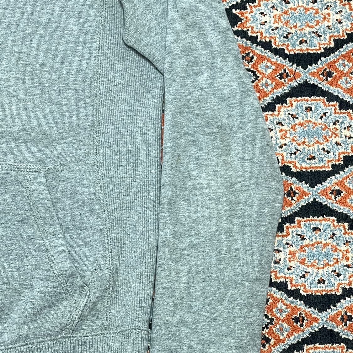 나이키 스우시로고 그레이 후드집업 여성S 상품이미지3