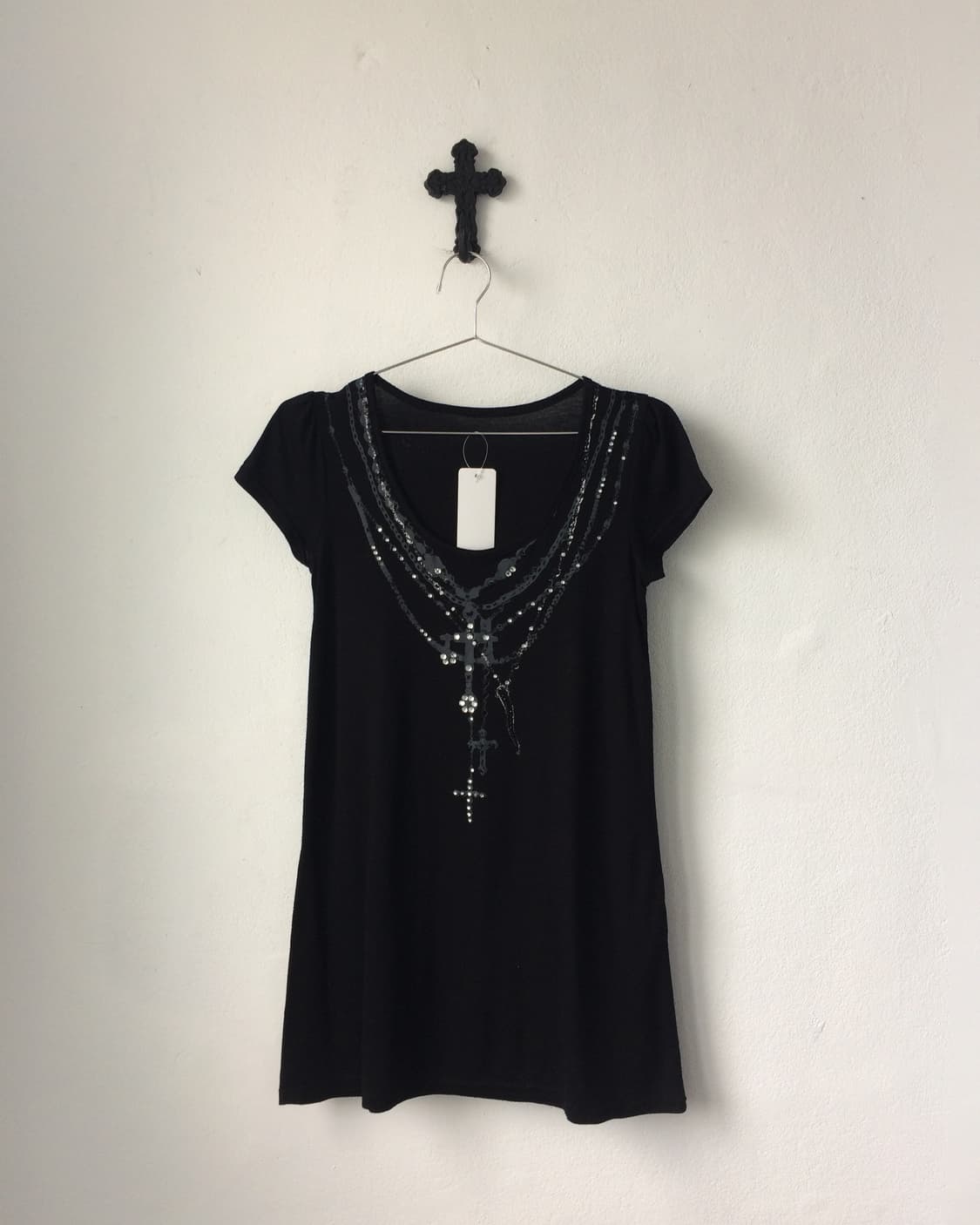 Necklace printing t shirt 상품이미지2