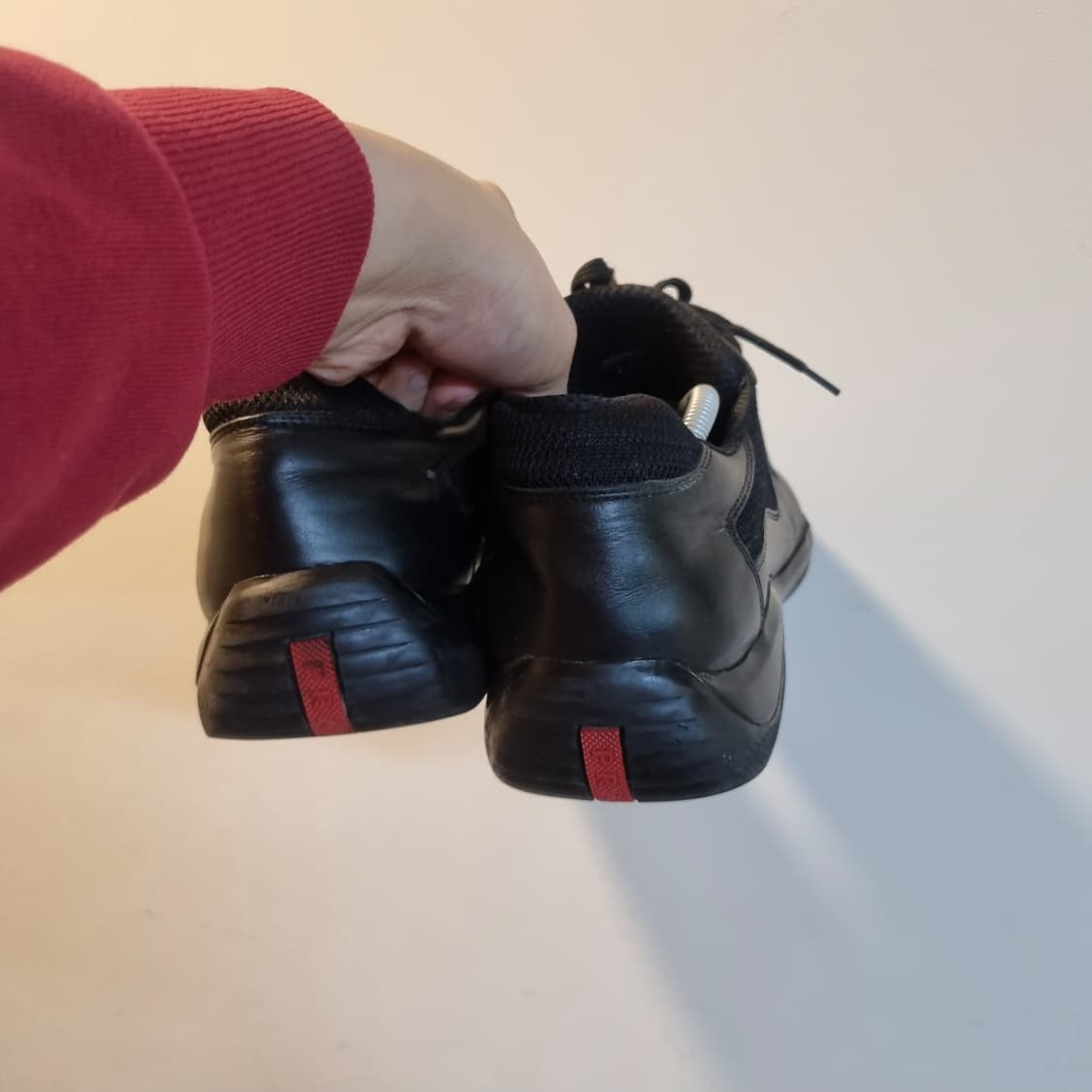 프라다 아메리칸컵  10.5사이즈 블랙 상품이미지8