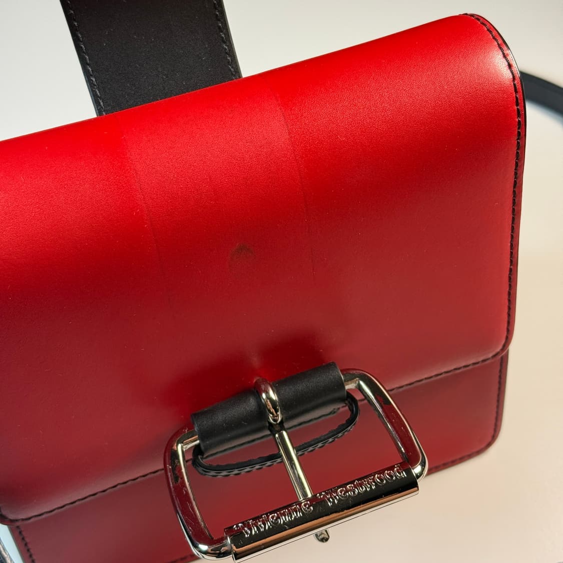 비비안웨스트우드 알렉스 백 레드 상품이미지4