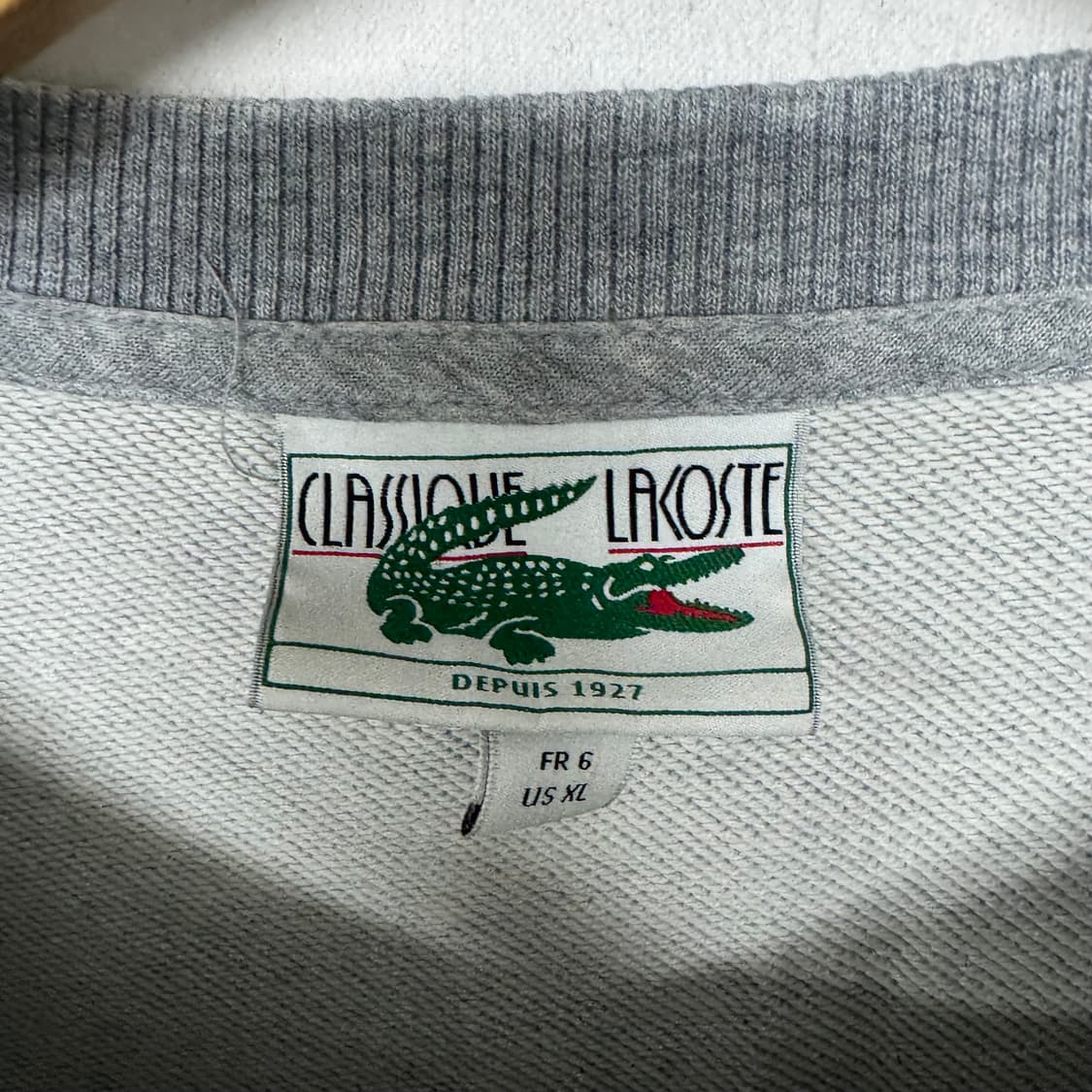 라코스테 로고 맨투맨 상품이미지3