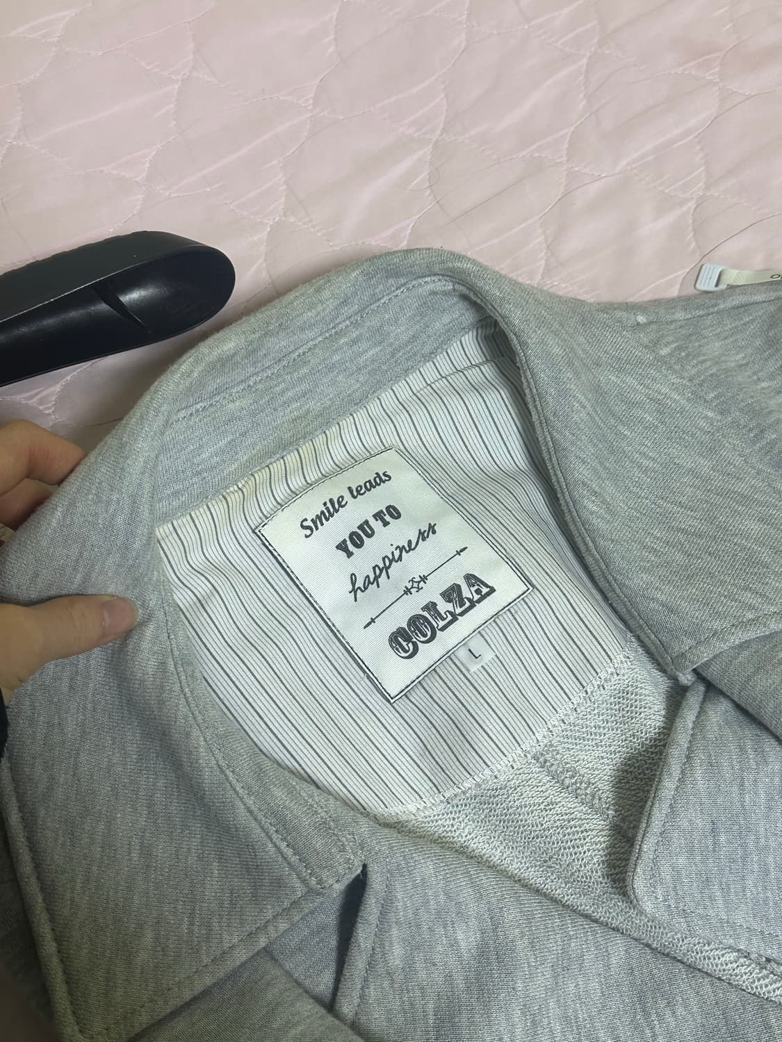 COLZA 그레이 하프 코트 일본브랜드 히메갸루 오네갸루 stc이코핑세 상품이미지2