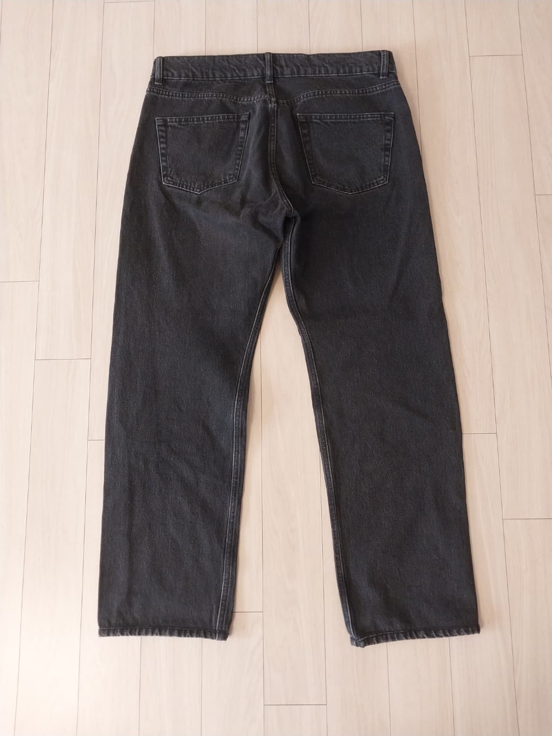 발렌시아가 블랙 흑청 데님 팬츠 청바지 상품이미지3