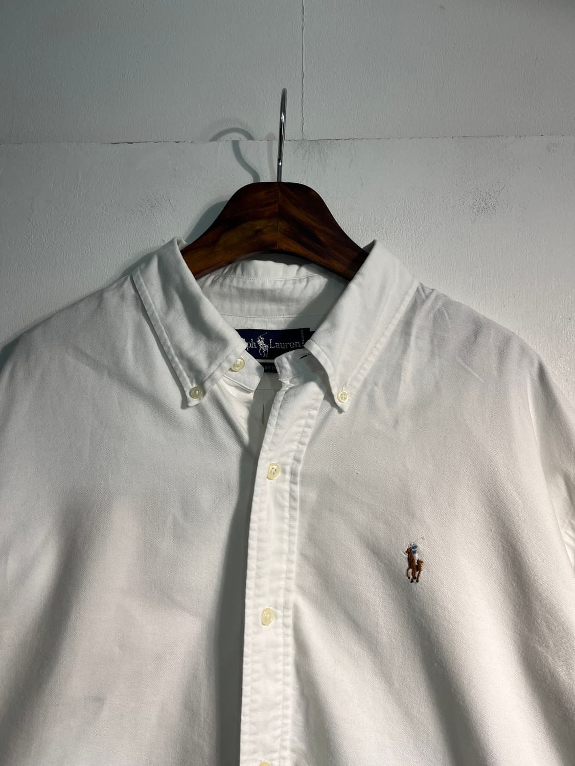 Polo 폴로 랄프로렌 화이트 옥스포드 셔츠 XL~2XL 상품이미지4