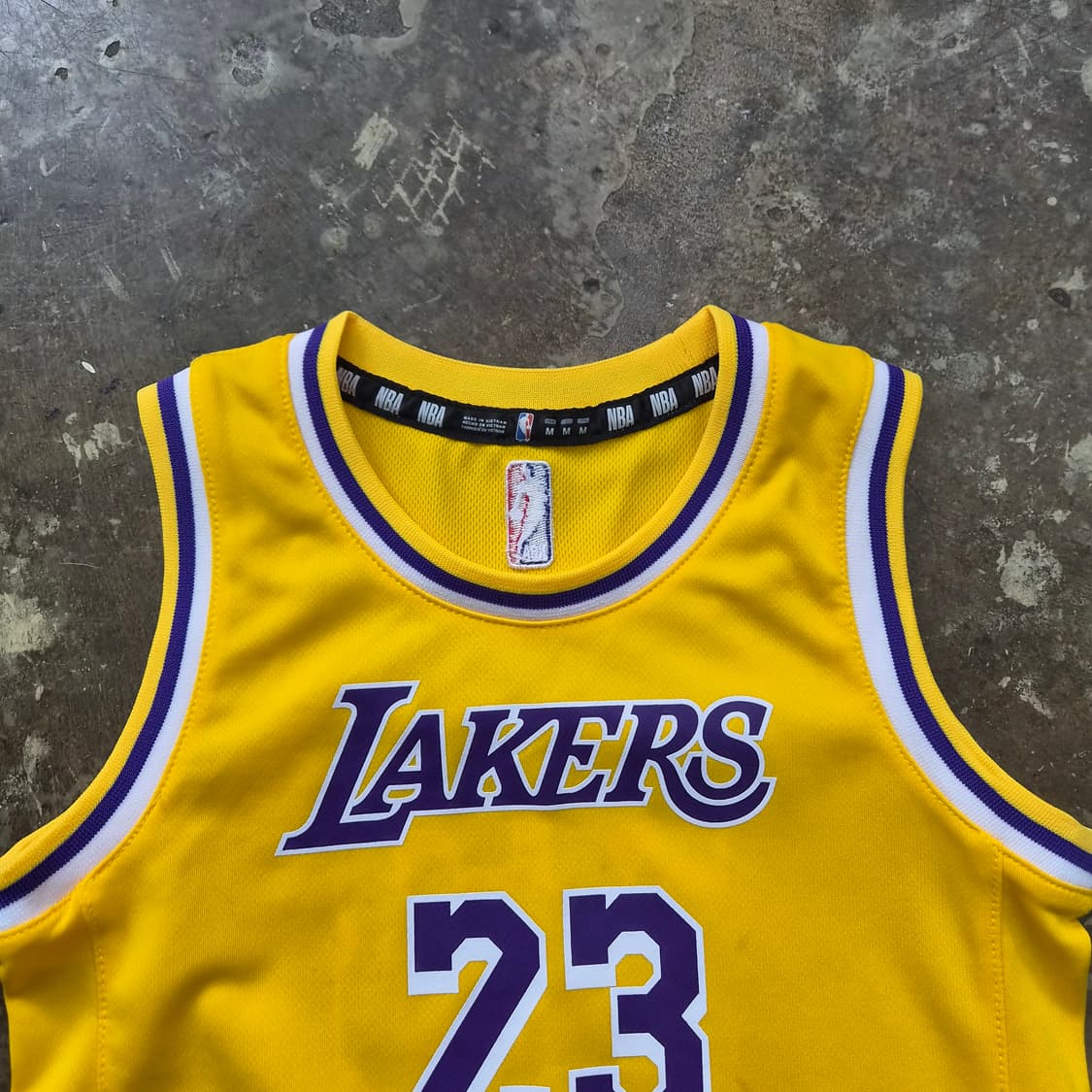 M) 키즈 NBA LA 레이커스 르브론 제임스 키즈 유니폼 져지 상품이미지2