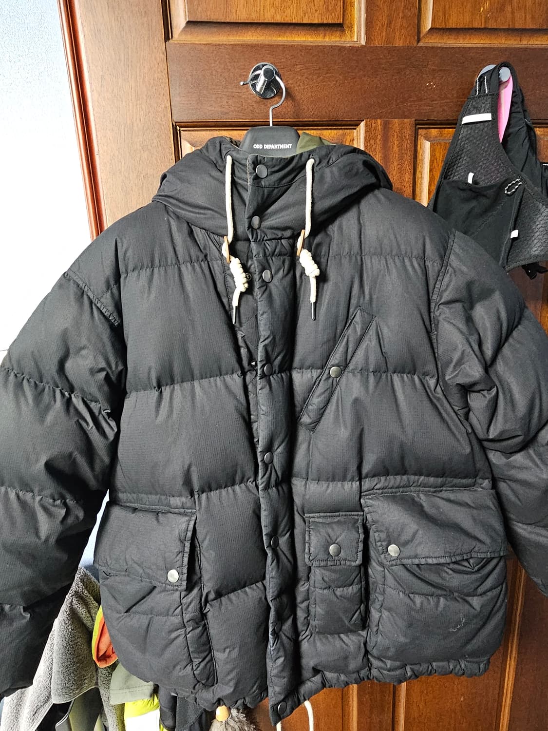 24FW 헨리코튼FFC 왁스 숏 구스패딩 상품이미지1