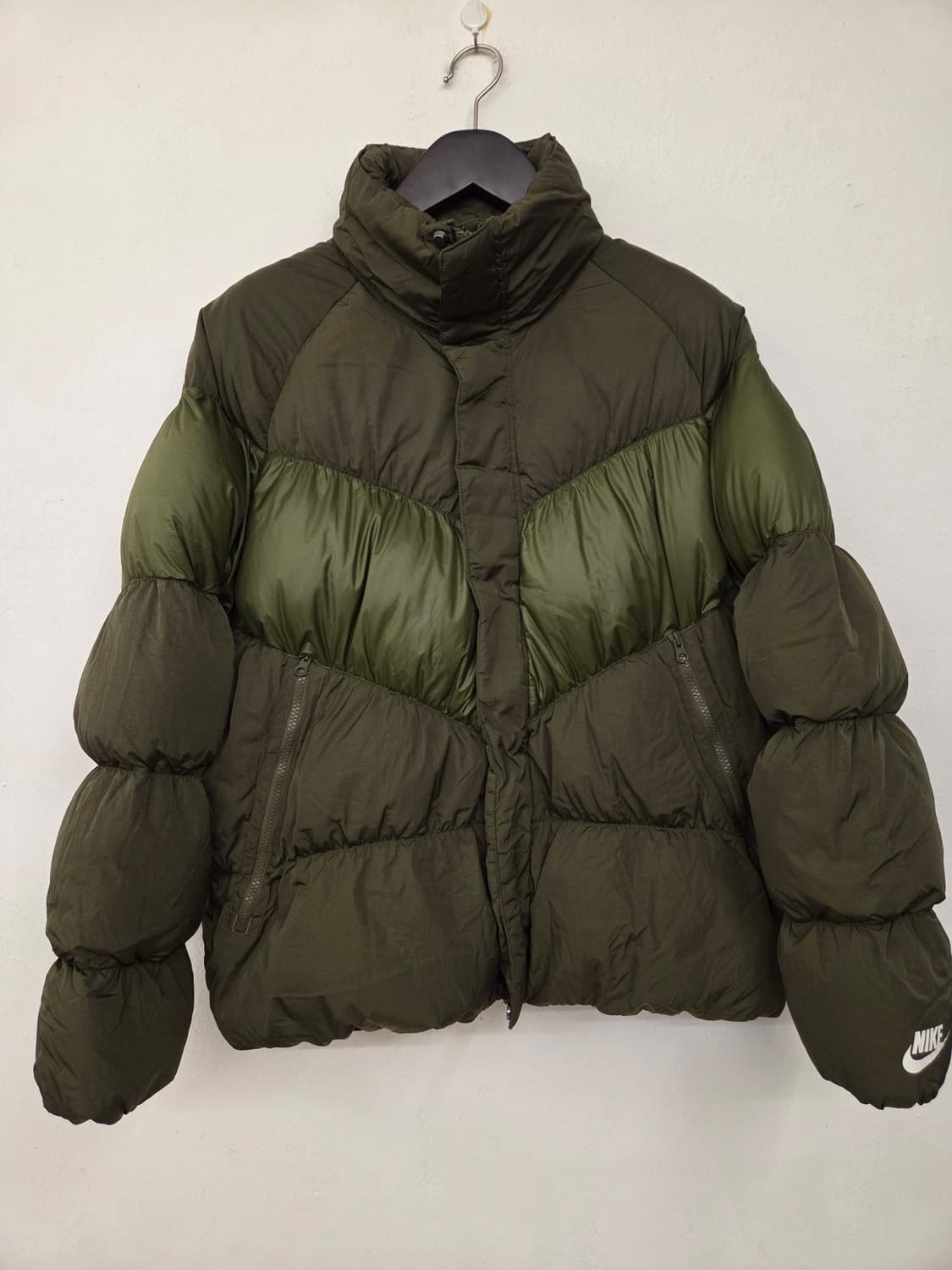 나이키 카키색 푸퍼  XL 상품이미지2