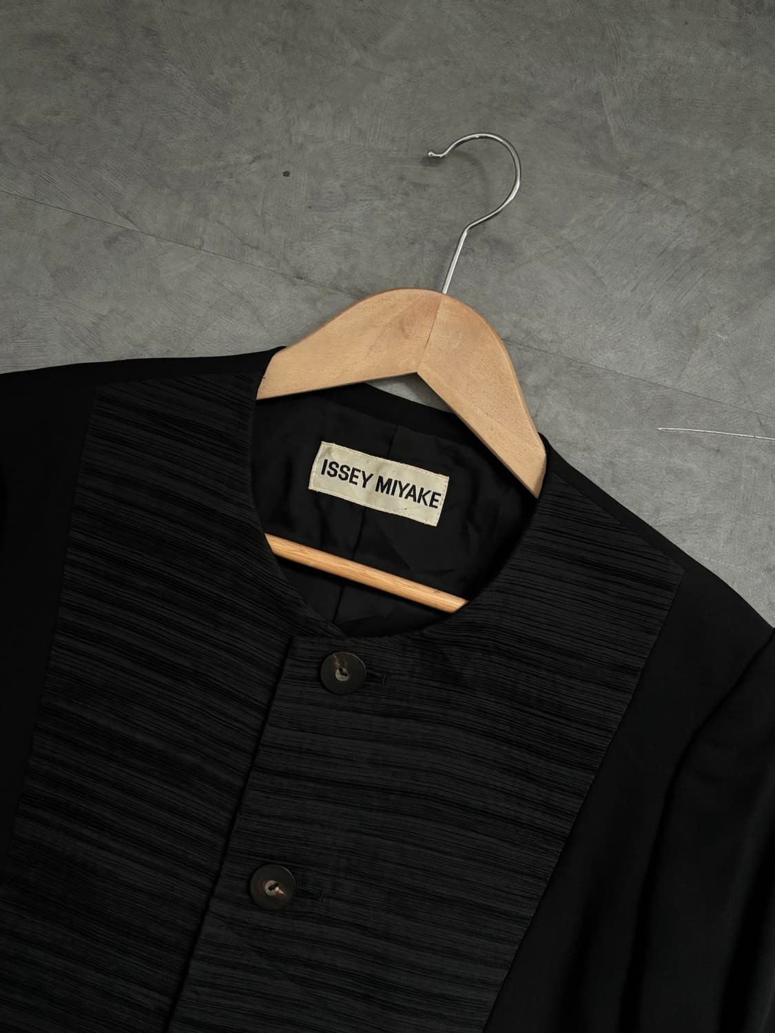 Issey Miyake 이세이미야케 플리츠 블랙 가디건  상품이미지9