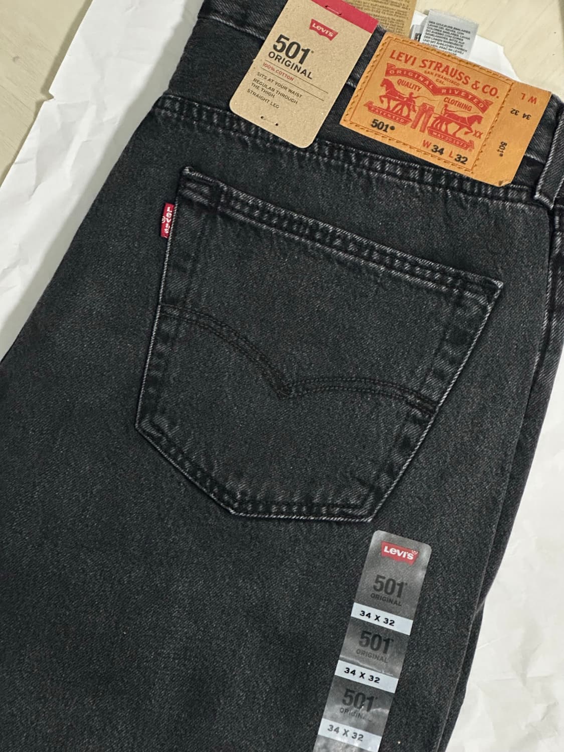 리바이스 501 (W34,L32) 상품이미지1