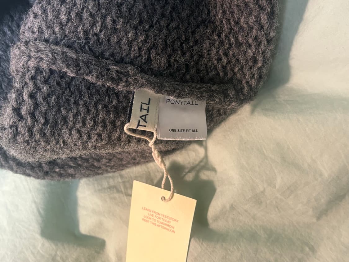 포니테일 ponytail 비니 상품이미지4