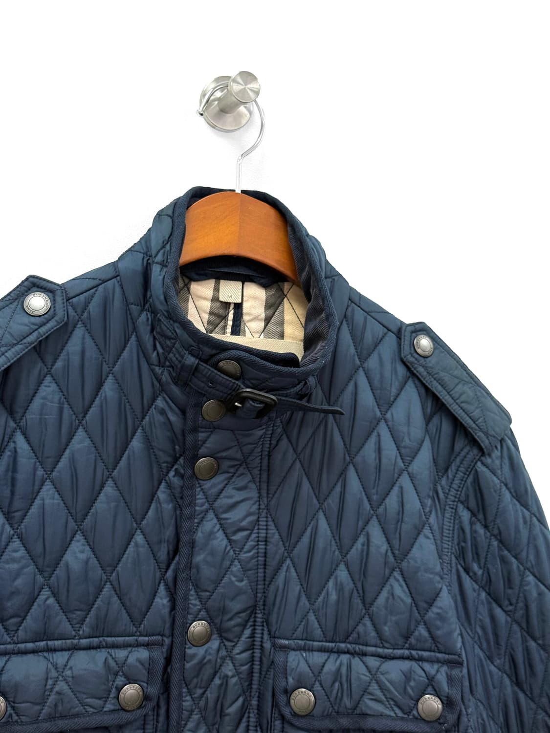 Burberry Brit Navy Quilted Jacket 상품이미지6
