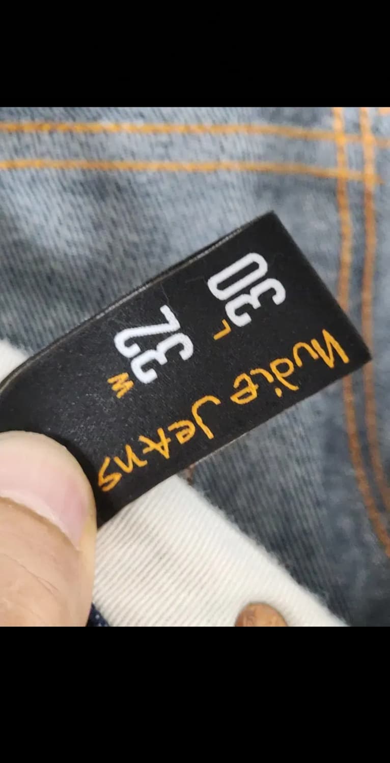 (32) 누디진 린딘 청바지 진청 스판 데님팬츠 슬림핏  상품이미지4