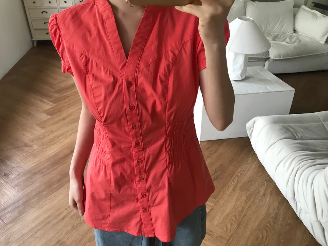 vintage puff blouse 상품이미지8