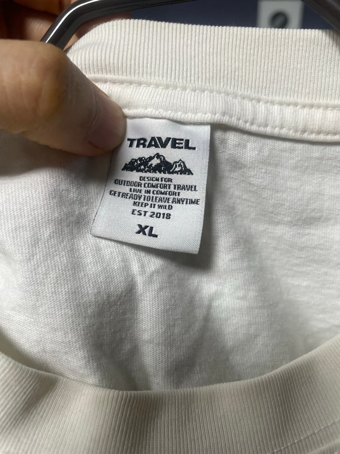트래블 오버핏 반팔 XL 상품이미지3