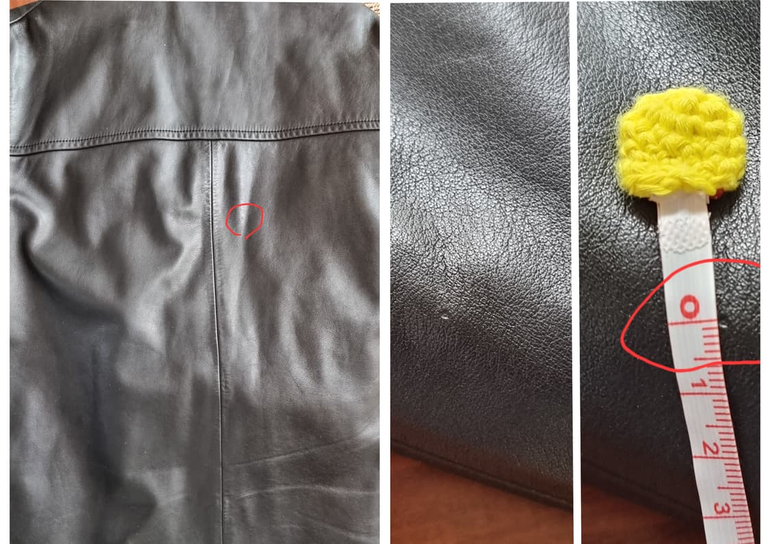 [미품] 올드갭 갭 old gap 빈티지 레더 카코트 M 사이즈 상품이미지8