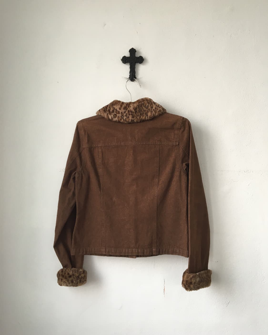 Fake fur point jacket 상품이미지3